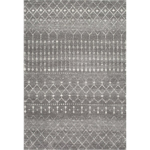 Trellis Dark Gray Soft Area Rugs