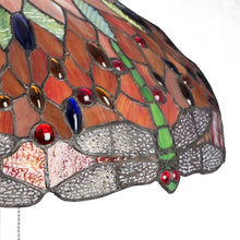Copper Grove Simeonov Tiffany-style Dragonfly Floor Lamp