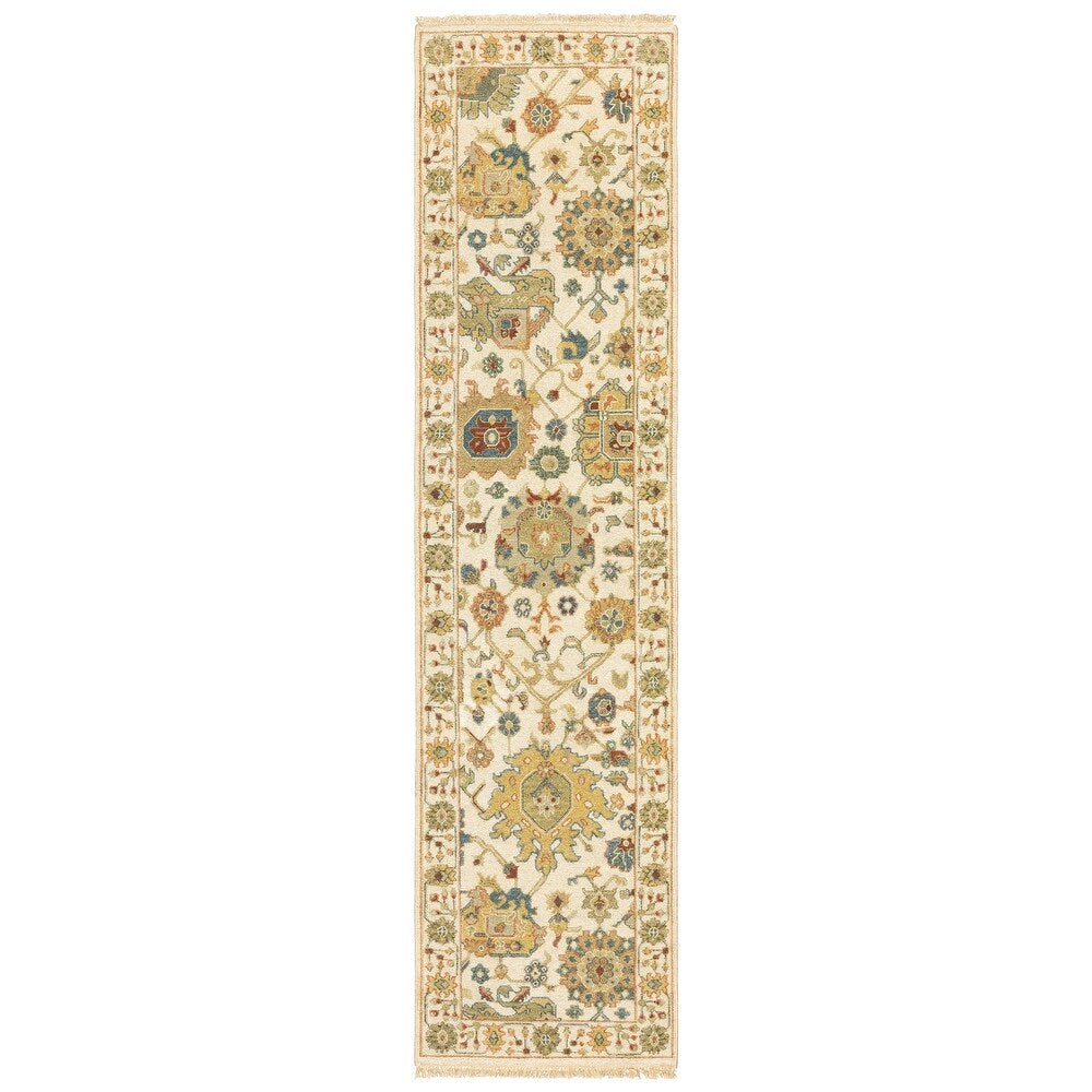 Collection Handmade Wool Traditional Soft Area Rug