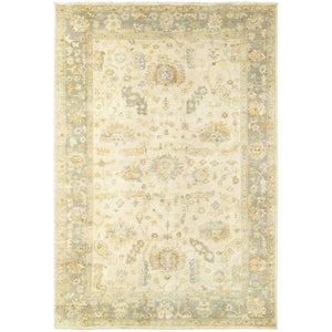 Palace Vintage Inspired Hand Knotted Wool Soft Area Rug