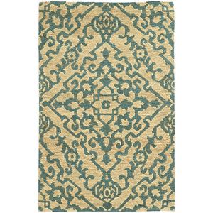 Valencia Hand-woven Jute Floral Soft Area Rug