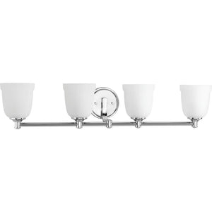 Topsail Collection 4-Light Polished Chrome Bath Light