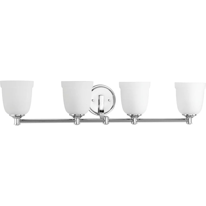 Topsail Collection 4-Light Polished Chrome Bath Light