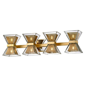 Troy Lighting Expression 8-light Gold Leaf LED Bath/Wall Sconce