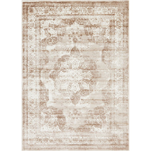 Vintage Distressed Beige Soft Area Rugs