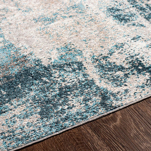 Machine Washable Rustic Abstract Area Soft Rug