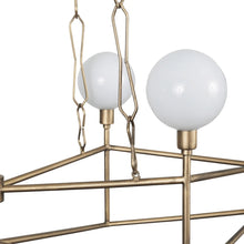 Bodie 8-light Havana Gold Linear Pendant