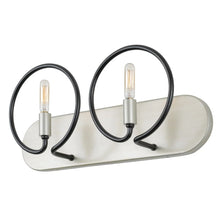 Varaluz Circulo 2-light Silverado, Black Bath/ Vanity