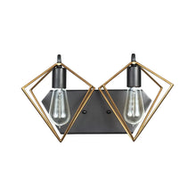 Varaluz Metropolis 2-light Antique Gold/ Rustic Bronze Bath Fixture