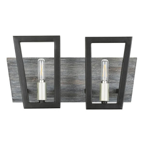 Varaluz Zag 2-light Black, Silverado Bath/ Vanity