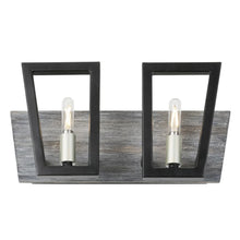 Varaluz Zag 2-light Black, Silverado Bath/ Vanity