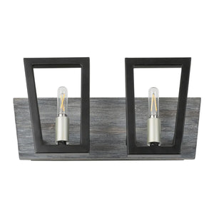 Varaluz Zag 2-light Black, Silverado Bath/ Vanity