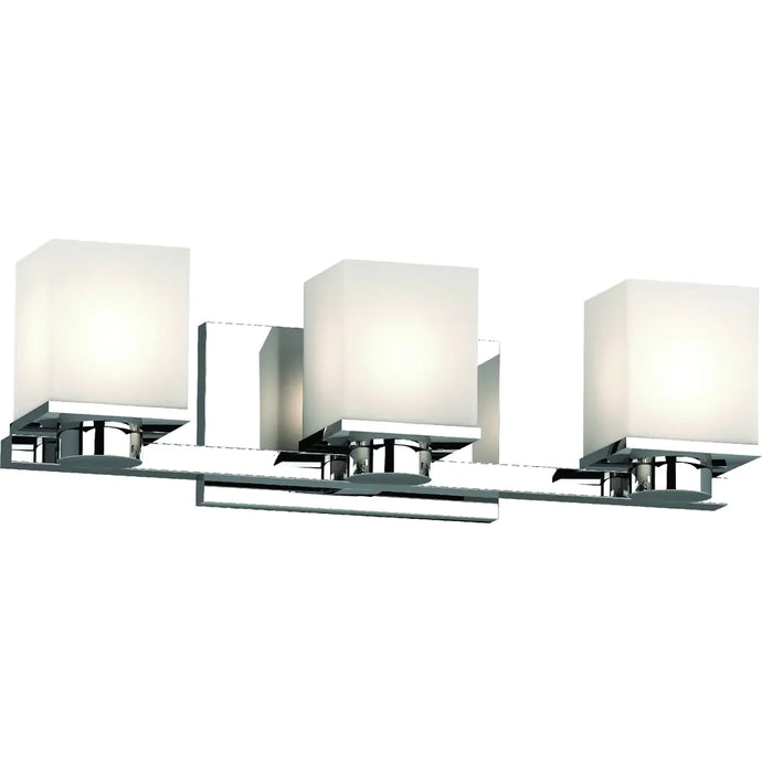 Volume Lighting Sharyn 3-Light Indoor Chrome Bathroom Vanity