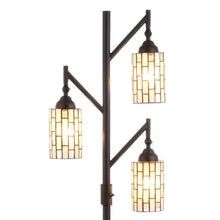 Walker Tiffany-Style 71" Multi-Light LED Floor Lamp, Bronze