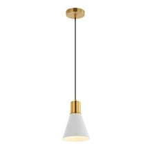 Watts Mid-Century Modern Iron LED Pendant, by JONATHAN Y