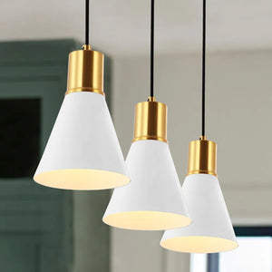 Watts Mid-Century Modern Iron LED Pendant, by JONATHAN Y