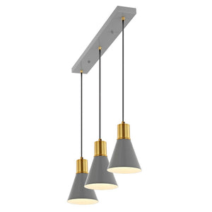 Watts Mid-Century Modern Iron LED Pendant, by JONATHAN Y