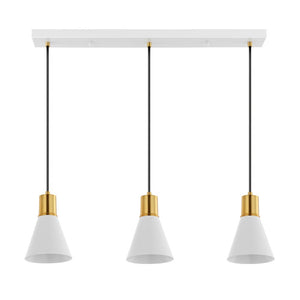 Watts Mid-Century Modern Iron LED Pendant, by JONATHAN Y