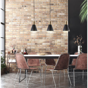 Watts Mid-Century Modern Iron LED Pendant, by JONATHAN Y