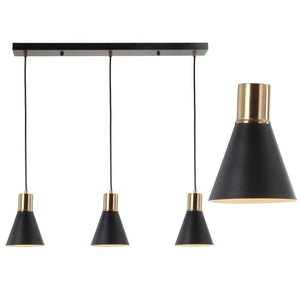 Watts Mid-Century Modern Iron LED Pendant, by JONATHAN Y