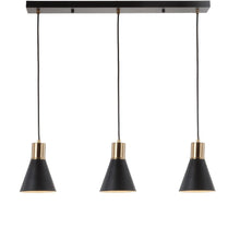 Watts Mid-Century Modern Iron LED Pendant, by JONATHAN Y