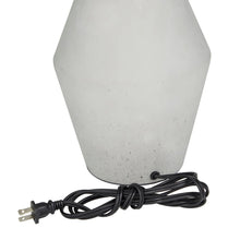 White Cement Modern Accent Lamp - 16 x 16 x 30