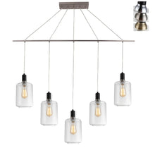 Woodbridge Lighting Blake 5-light Linear Pendant w/ ST64 Bulb