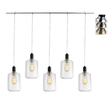 Woodbridge Lighting Blake 5-light Linear Pendant w/ ST64 Bulb