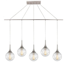 Woodbridge Lighting Alicia 5-light Linear Pendant w/ ST64 Bulb