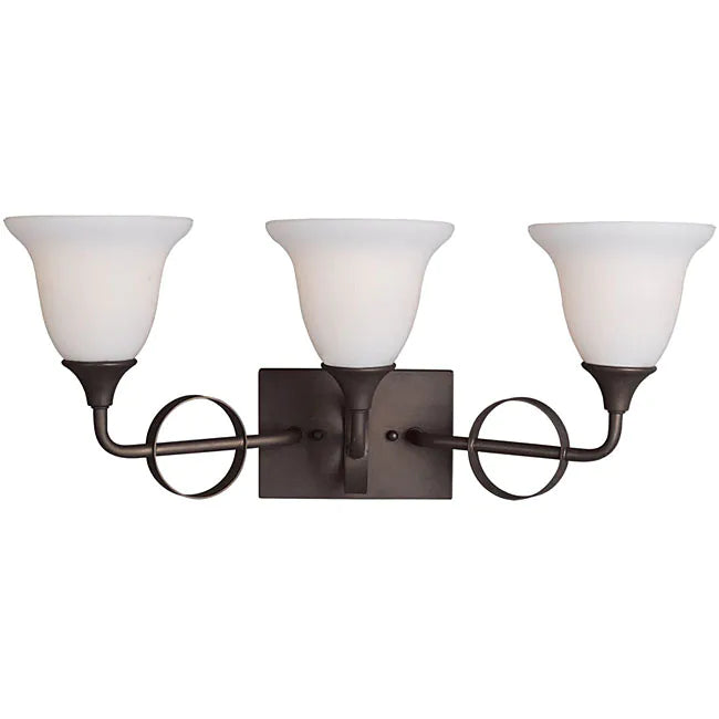 Woodbridge Lighting Fall River 3-light Oil Rubbed Bronze Bath Bar