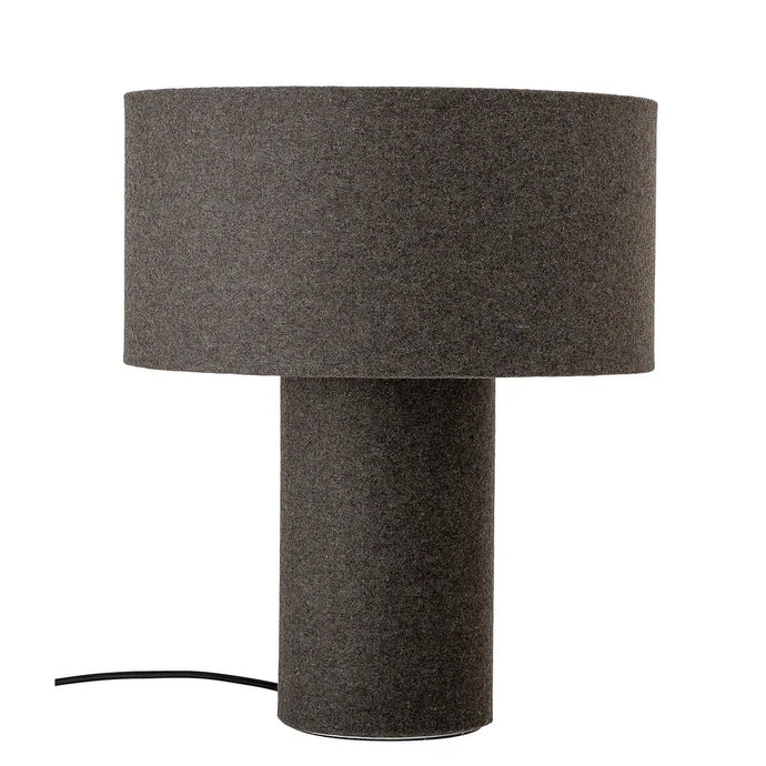 Wool Blend Table Lamp with Matching Shade