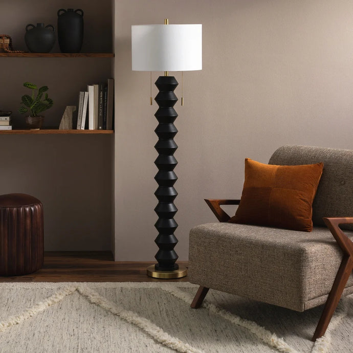 Zona Geometric Modern Floor Lamp - 62