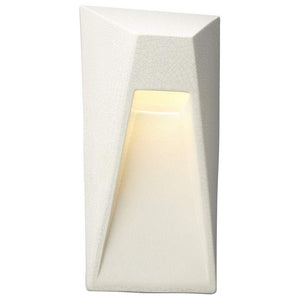 Ambiance Vertice LED Wall Sconce - White Crackle