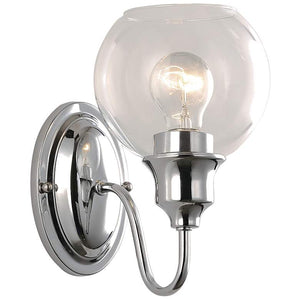 Ballord 1-Light 6" Wide Polished Chrome Wall Sconce
