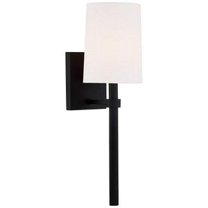 Crystorama Bromley 18 1/4" High Forged Wall Sconce