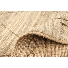 Hand-knotted Marrakech Tan Wool Soft Rug