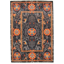 Hand-knotted Signature Collection Black, Wool Soft Rug