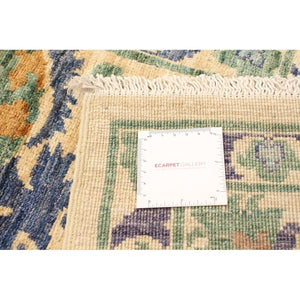 Hand-knotted Signature Collection Cream Wool Soft Rug