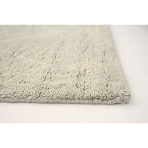 Hand-knotted Tangier Grey Wool Soft Rug