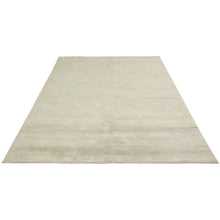 Hand-knotted Tangier Grey Wool Soft Rug