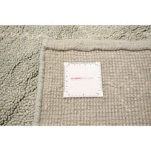 Hand-knotted Tangier Grey Wool Soft Rug