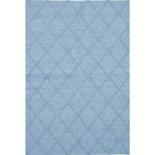 Braided Weave Diamond Cream Wool Soft Rug