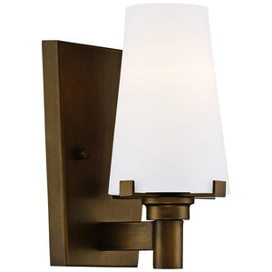 Hyde Park 8 1/2" High Vintage Gold Wall Sconce