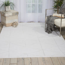 Ingenue Silver Shag Soft Area Rug