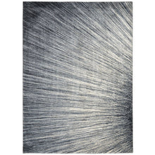 Halle Berry Abstract Ombre Blue/Grey Soft Area Rug