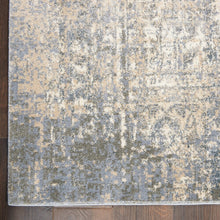 Mila Kunis Ivory/Slate Vintage Persian Soft Area Rug