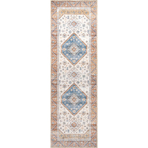 Elowyn Machine Washable Medallion Area Rug