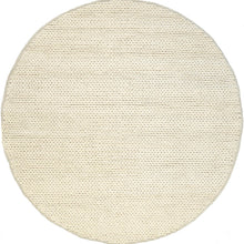 Handmade Braided Wool Off-white Soft Area Rugs