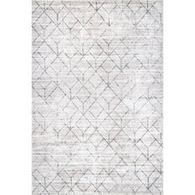 Regan Modern Geometric Machine Washable Soft Area Rug