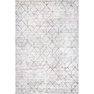 Regan Modern Geometric Machine Washable Soft Area Rug